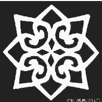 Eight Point Snowflake Craft