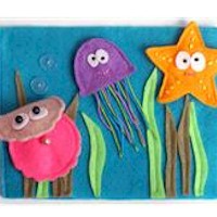 Craft Ideas Maps on Free Kids Crafts   Ocean Creatures Finger Puppets