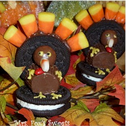 Oreo Turkeys - Kids Crafts