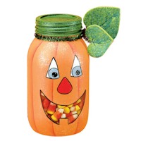 Craft Ideas Jars on Free Kids Crafts   Halloween Recycled Crafts