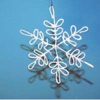 String Art Snowflake - Kids Crafts
