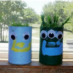 Tin Can Friends - Kids Crafts