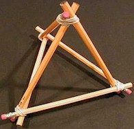 Easy to Make Triangle Stand - Kids Crafts