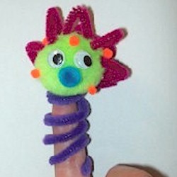 Pom Pom Wacky Face - Kids Crafts