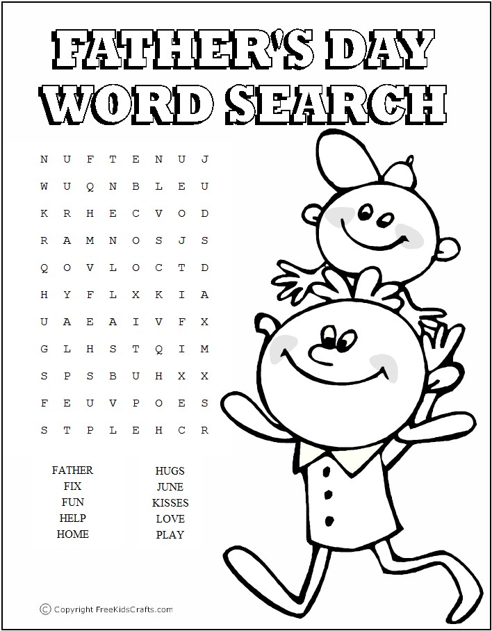 father-s-day-word-puzzles
