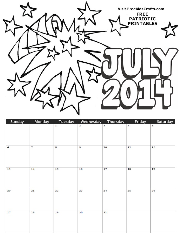 calendar coloring pages 2014 - photo #17