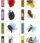 Printable Bug Game | Free Kids Crafts