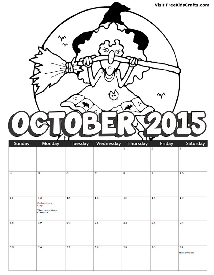 october coloring pages for preschool - photo #26