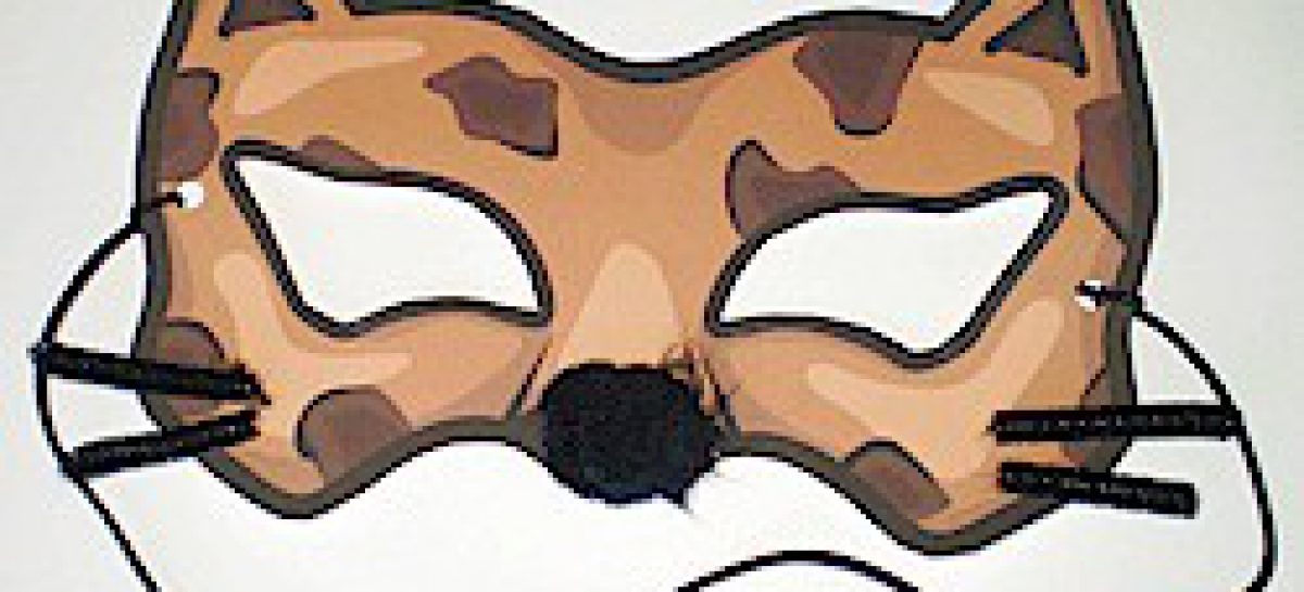 Printable Cheetah Mask Free Kids Crafts