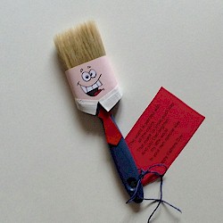 Image of Fathers Day Paintbrush Poem