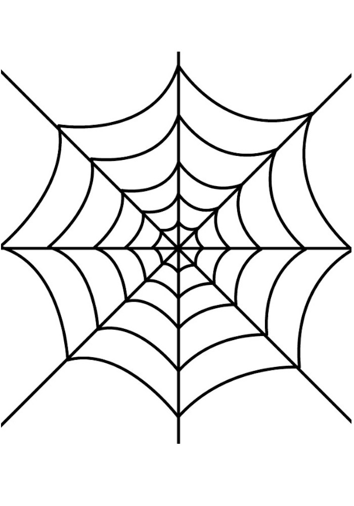 Spider Web Template