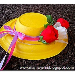 Image of Homemade Easter Hat