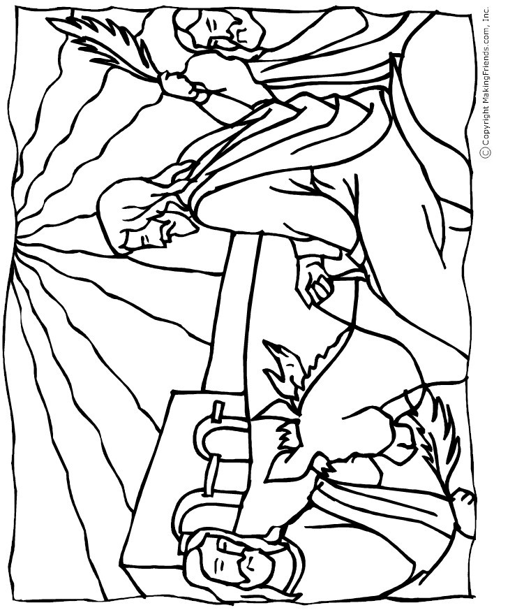 palm branches coloring pages - photo #15