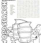 Printable Library Word Search | Free Kids Crafts