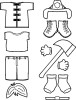 Playtime Firefighter Paper Doll