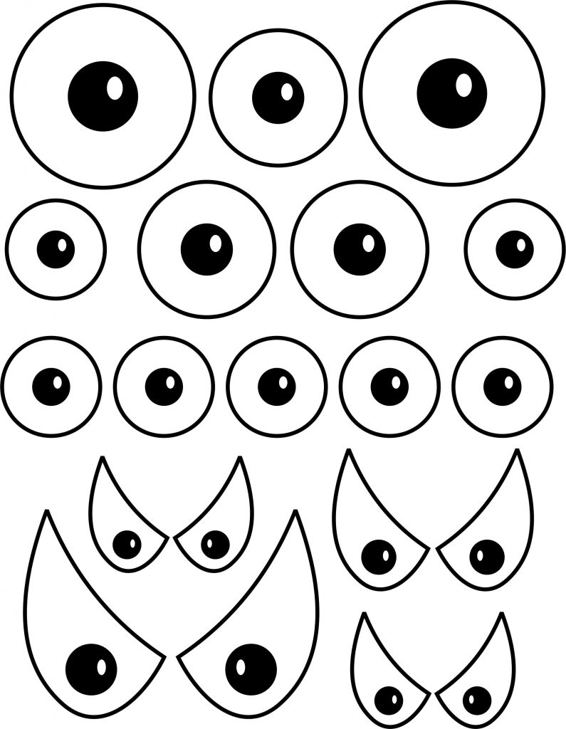 free printable clipart of eyes - photo #46
