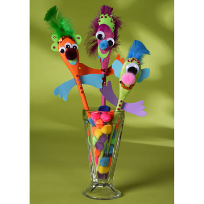 Image of Silly Puppet Spoons