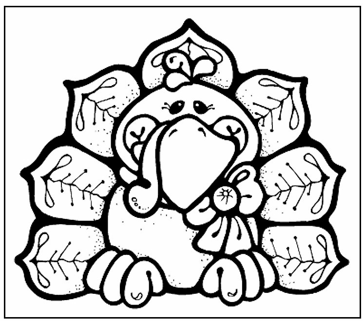 preschool thanksgiving coloring pages corn - photo #36