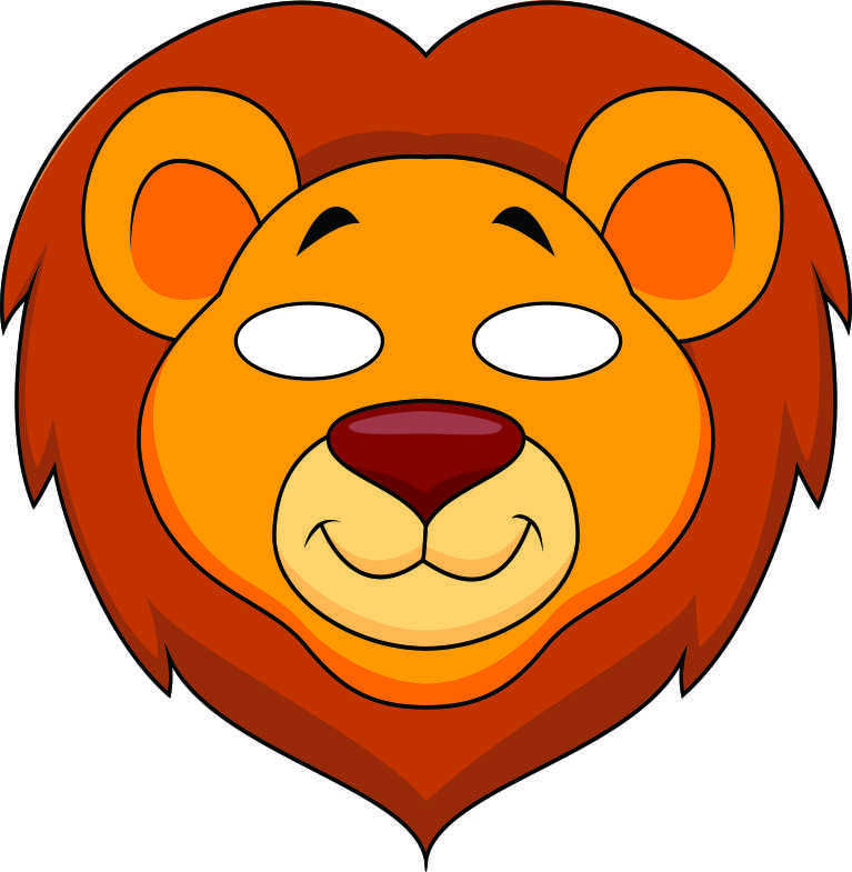 lion face coloring pages for kids - photo #45