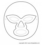 Mexican Wrestling Masks | Free Kids Crafts