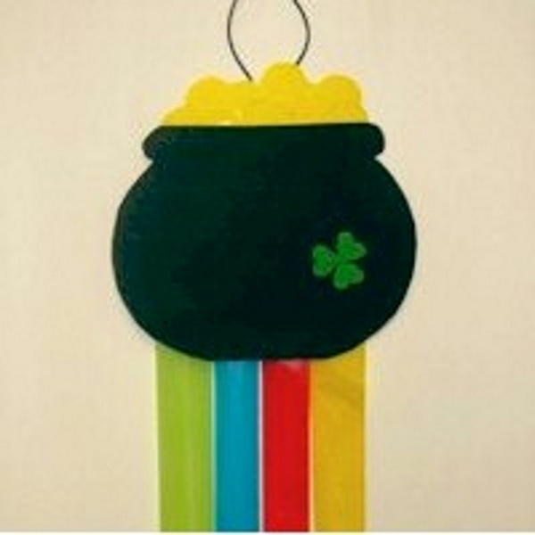 Pot O Gold Windsock Craft