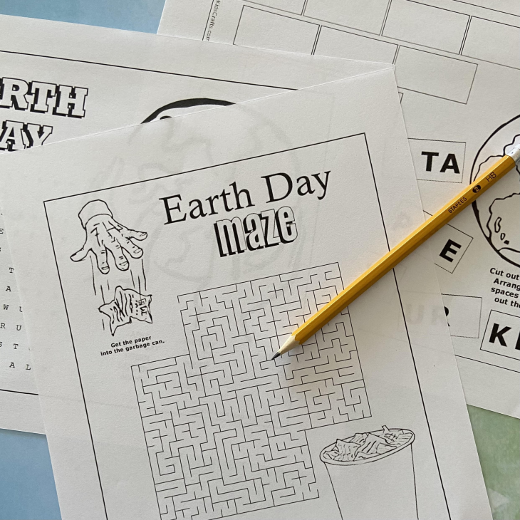 Earth Day Word Puzzles