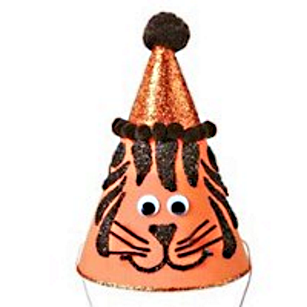 Tiger Hat Craft with printable pattern