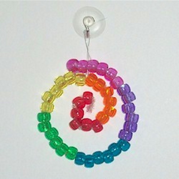 Pony Bead Suncatcher Craft