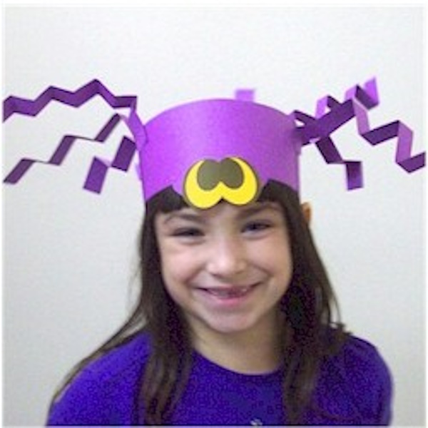 Halloween Spider Hat Craft