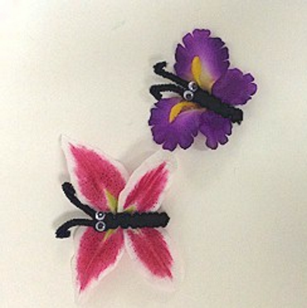 Magnetic Flower Butterfly Craft