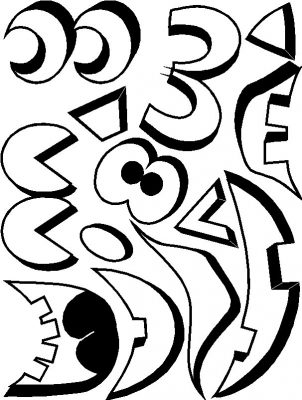 Printable Pumpkin Faces Craft