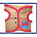Recycled Grocery Bag Vest Craft
