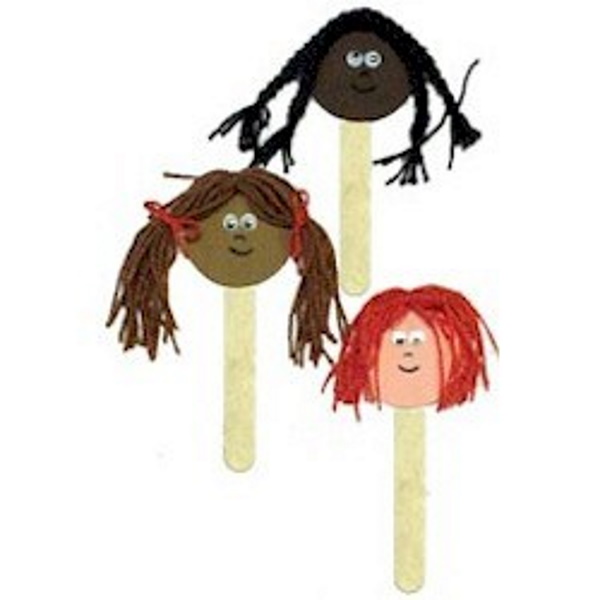 Diversity Puppets Craft