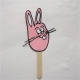 Easy Handprint Bunny Puppet for kids