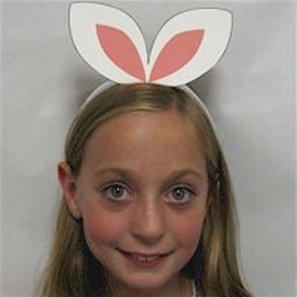 Printable Bunny Ears Craft