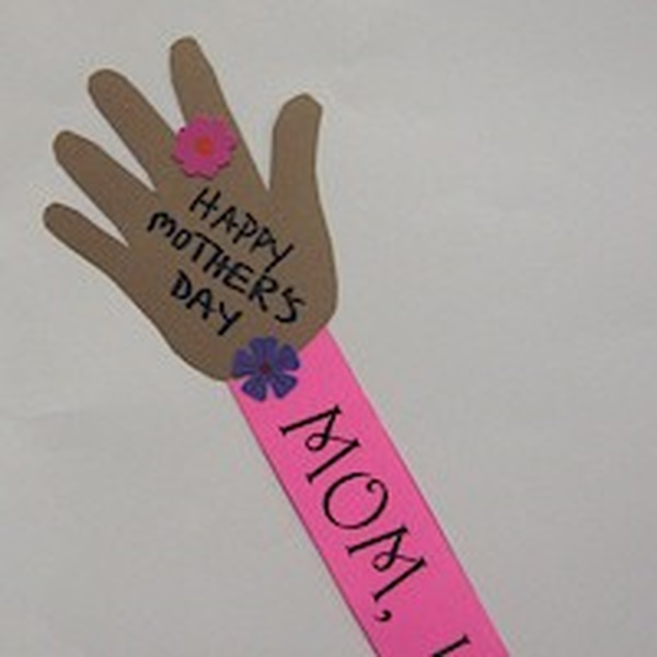 Mother’s Day Handprint Card
