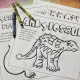 Dinosaur coloring pages with descriptions for young children