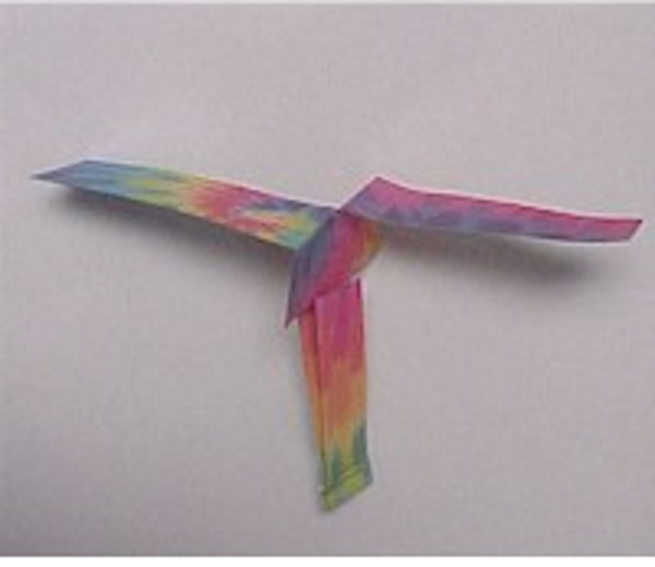Turn a simple piece of paper into a flying toy.