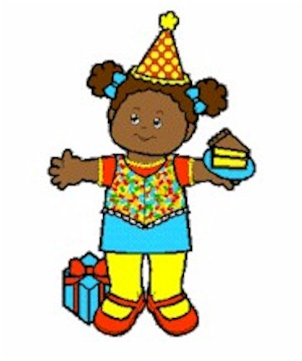 Playtime Party Paper Doll Clothes