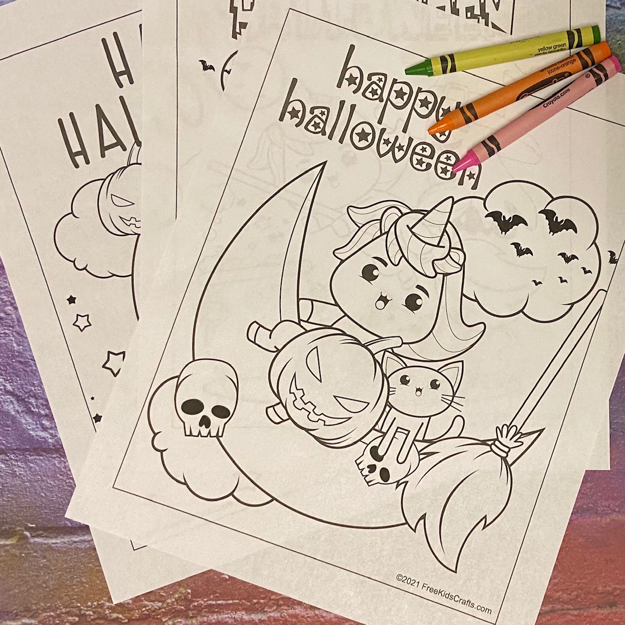 Halloween Coloring Pages for all ages