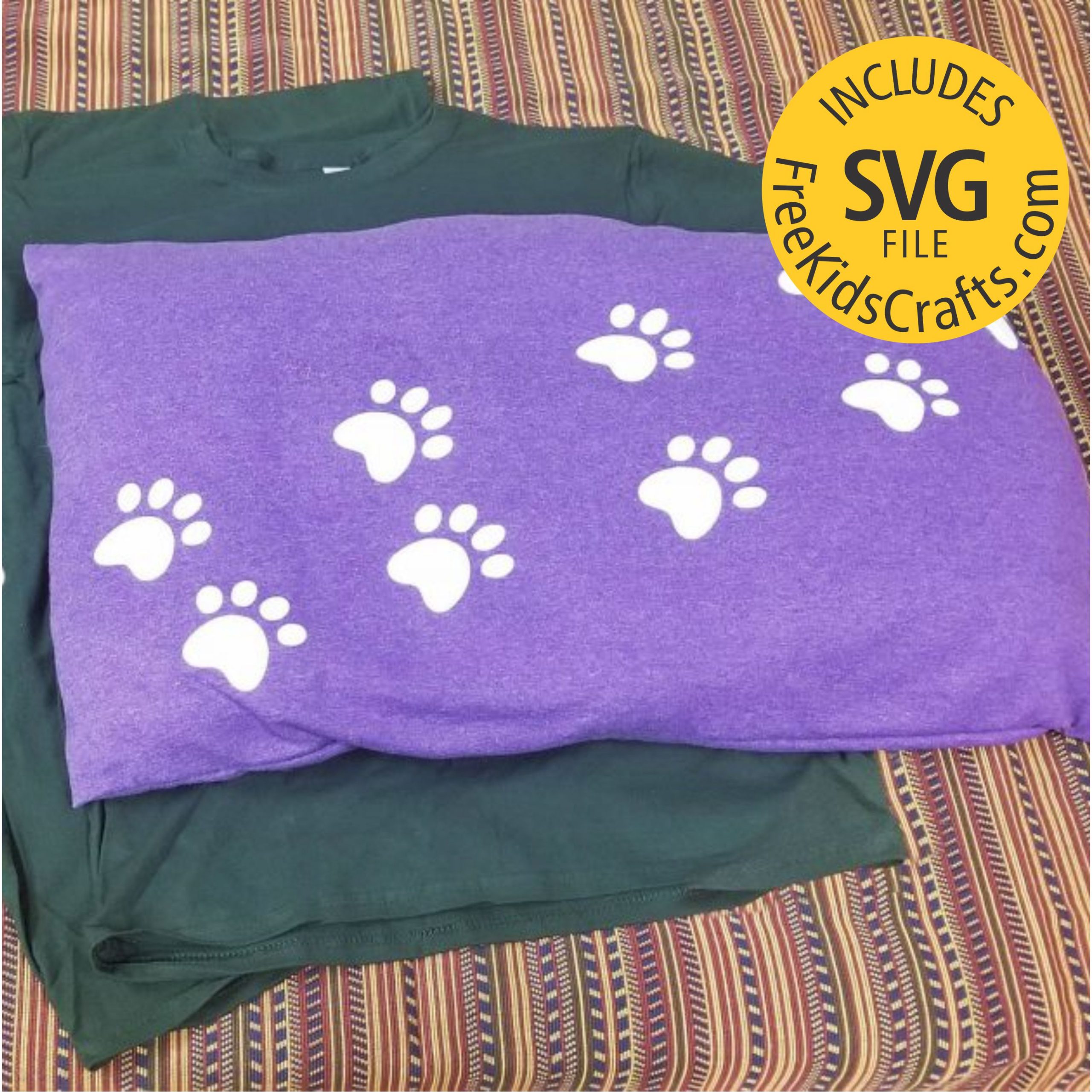 Dog Bed Made from New or Recycled Tee Shirts.