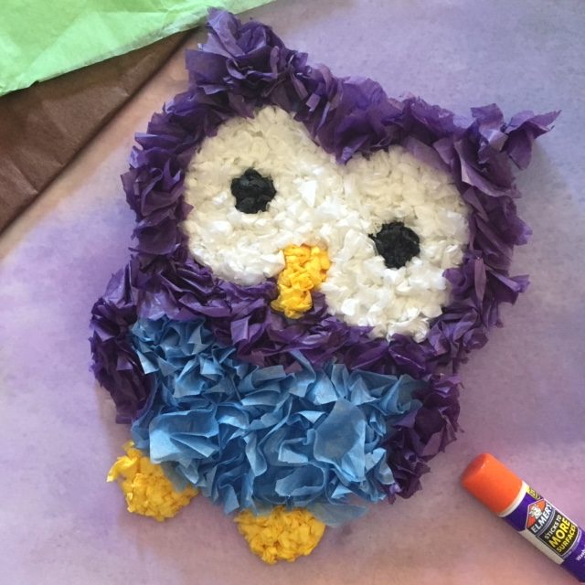 Tissue Paper Owl