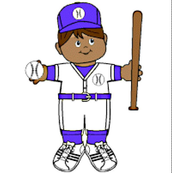 Playtime Baseball Paper Doll