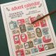Printable Advent Calendar with 24 non perishable supplies for Food Pantries.
