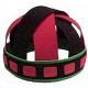 Red, Black and Green Kwanzza hat made with foam.