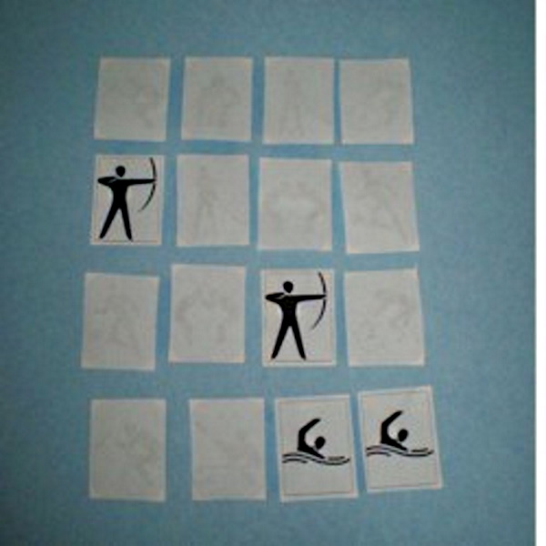 DIY Olympic Memory Game