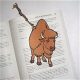 Easy bookmark for the Year of the Ox