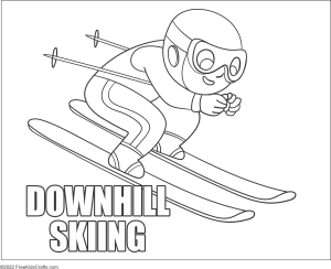 free printable olympic coloring pages