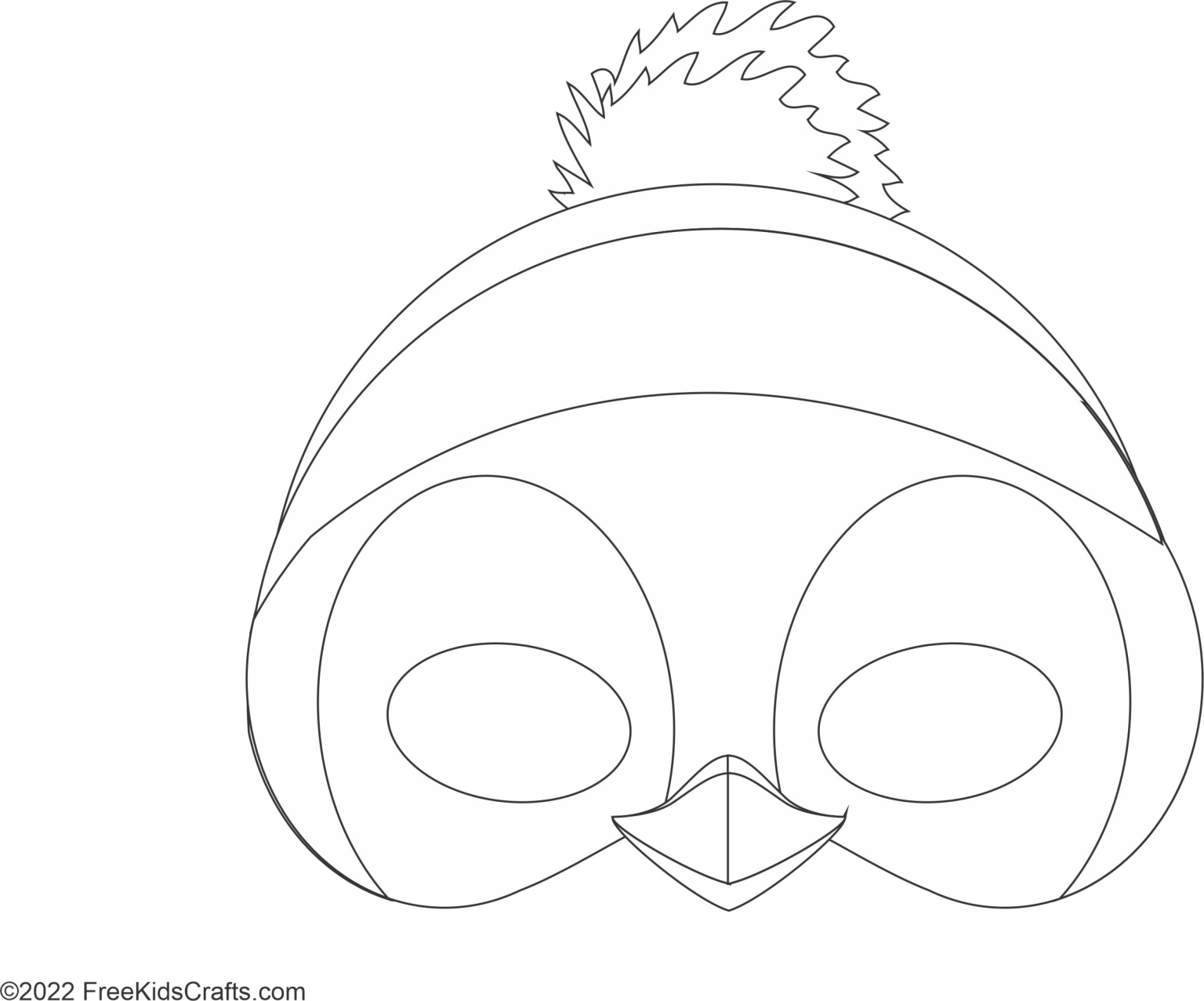 Christmas Animal Mask Craft