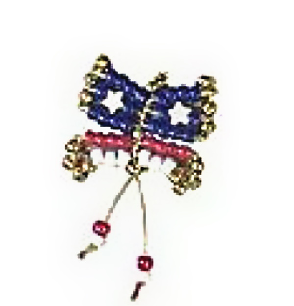 Bead and Safety Pin Butterfly Craft